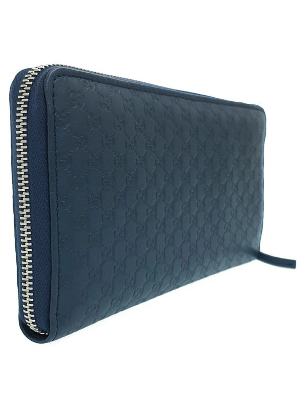 Gucci Wallet Organizer Round Long Zip ssima Black